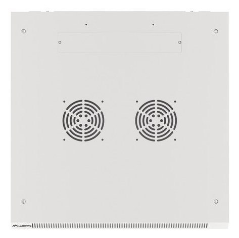 SZAFA INSTALACYJNA RACK WISZĄCA 19" 9U 600X600 SZARA DRZWI METALOWE LANBERG (FLAT PACK)