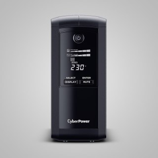 CyberPower Tracer III VP1000ELCD-FR zasilacz UPS Technologia line-interactive 1 kVA 550 W 4 x gniazdo sieciowe
