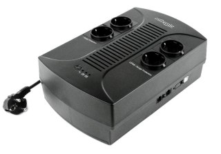 EnerGenie EG-UPS-001 zasilacz UPS Technologia line-interactive 0,65 kVA 390 W 4 x gniazdo sieciowe
