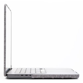 ZAGG Hardshell - obudowa ochronna do MacBook Air 13" M2 (2022) / M3 (2024) / M4 (2025) (smoke)