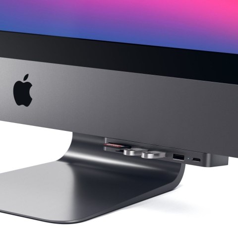 Aluminiowy hub USB-C Clamp Pro (6 w 1) Space Grau