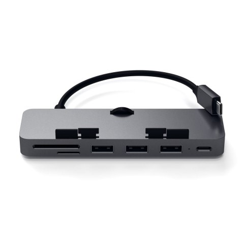 Aluminiowy hub USB-C Clamp Pro (6 w 1) Space Grau