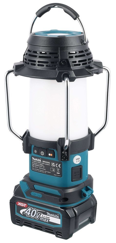 Makita Radio MR009GZ 12/14,4/18/40V XGT MR009GZ z lampą i latarką