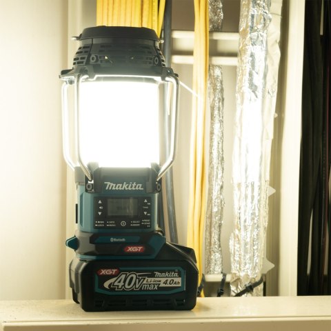 Makita Radio MR009GZ 12/14,4/18/40V XGT MR009GZ z lampą i latarką