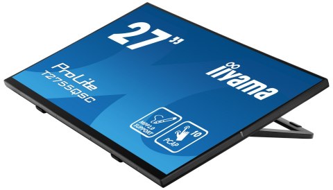 Monitor IIYAMA T2755QSC-B1 27inch LCD Dotykowy Pojemnościowy Bezramkowy Ekran dotykowy 2560x1440 panel IPS