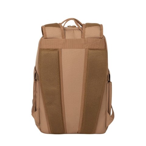 Plecak do notebooka 14" RIVACASE Aviva, beżowy, miejski, 16L, z materiału wodoodpornego