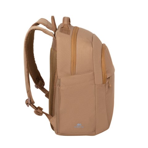 Plecak do notebooka 14" RIVACASE Aviva, beżowy, miejski, 16L, z materiału wodoodpornego