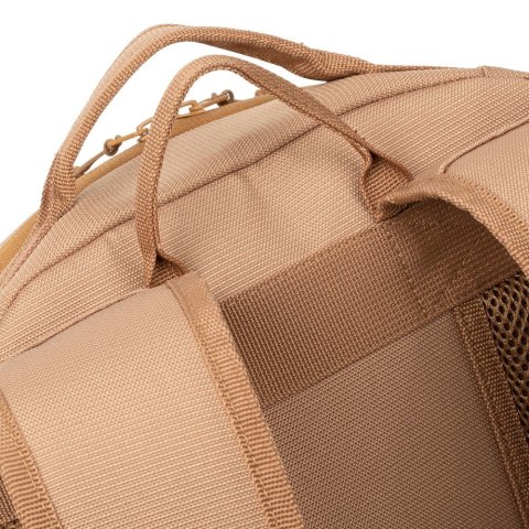 Plecak do notebooka 14" RIVACASE Aviva, beżowy, miejski, 16L, z materiału wodoodpornego