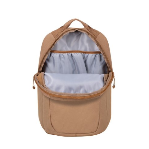 Plecak do notebooka 14" RIVACASE Aviva, beżowy, miejski, 16L, z materiału wodoodpornego