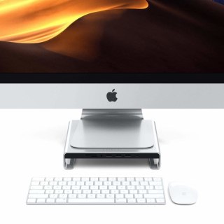 Podstawka na monitor Satechi Aluminium w kolorze srebrnym