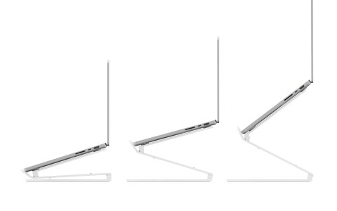 Stojak Twelve South Curve Flex - justierbarer Aluminum Stand biały
