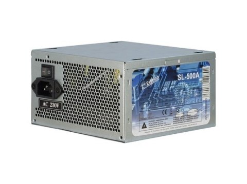 Inter-Tech SL-500A moduł zasilaczy 500 W 20+4 pin ATX ATX Szary