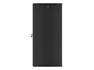 Lanberg WF01-6627-10B stojak 27U Szafa wisząca Czarny