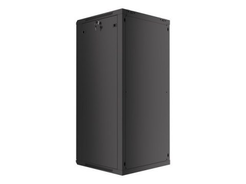 Lanberg WF01-6627-10B stojak 27U Szafa wisząca Czarny