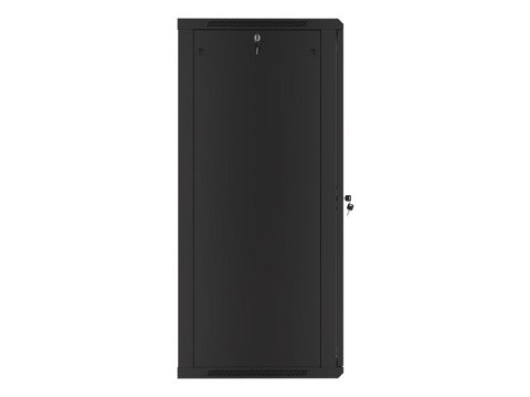 Lanberg WF01-6627-10B stojak 27U Szafa wisząca Czarny