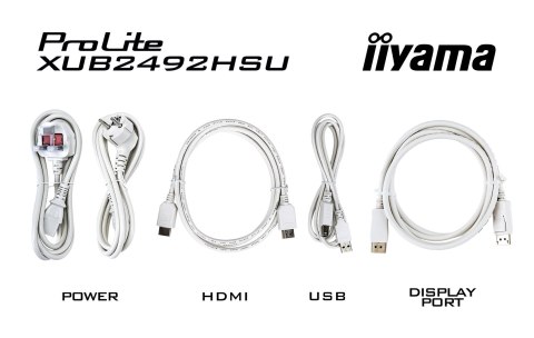 MONITOR IIYAMA LED 23,8" XUB2492HSU-W6