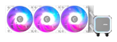 MSI MAG Coreliquid A13 360 WHITE Płyta główna, Procesor Chłodnica cieczy all-in-one 12 cm Biały 1 szt.