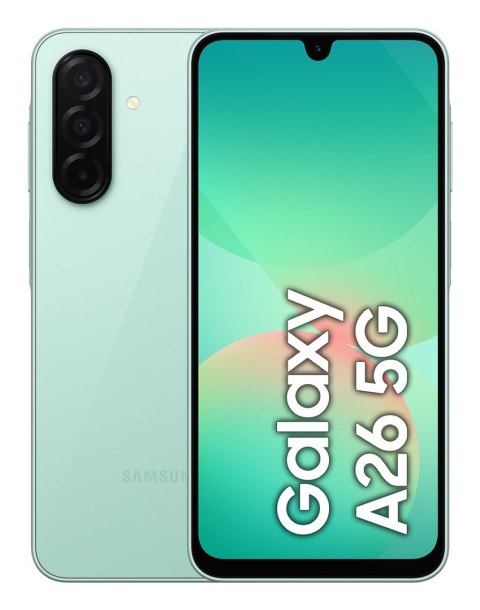 Samsung Galaxy A26 17 cm (6.7") Hybrid Dual SIM Android 15 5G USB Type-C 6 GB 128 GB 5000 mAh Miętowy