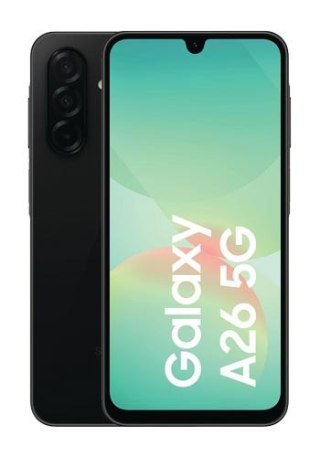 Samsung Galaxy A26 5G 17 cm (6.7") Dual SIM Android 15 USB Type-C 6 GB 128 GB 5000 mAh Czarny