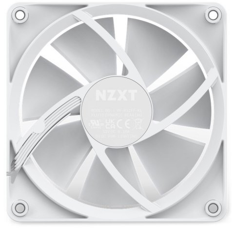 ZESTAW 3 WENTYLATORY DO ZASILACZA/OBUDOWY NZXT F120 RGB BIAŁE + KONTROLER