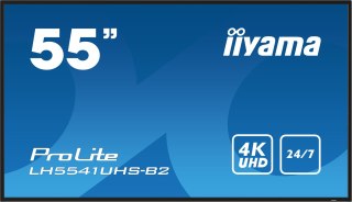 Monitor 55IN 3840X2160 4K UHD IPS 1 HAZ/VGA HDMI 500CD/QM MEDIA PLAY USB