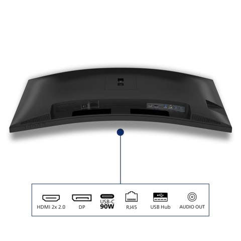 Monitor Philips 86,4cm (34,0") 34B2U3600C 21:09 HDMI+DP+USB-C