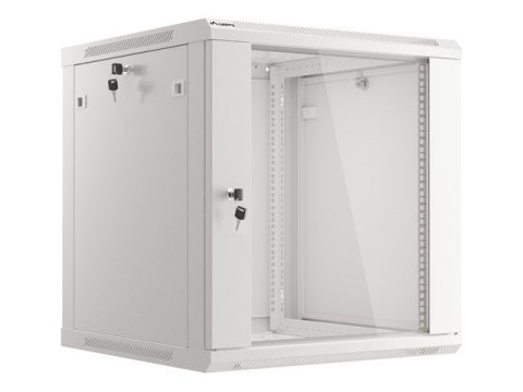 Lanberg WF01-6612-10S stojak 12U Szafa wisząca Szary