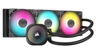 Corsair NAUTILUS 360 RS ARGB Procesor Chłodnica powietrza Czarny