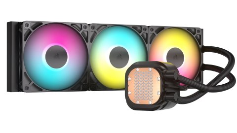 Corsair NAUTILUS 360 RS ARGB Procesor Chłodnica powietrza Czarny