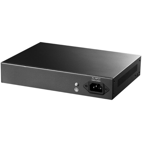 Cudy GS1010PE łącza sieciowe Gigabit Ethernet (10/100/1000) Obsługa PoE Czarny