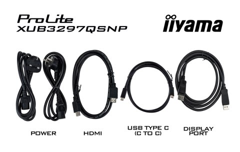 Monitor IIYAMA 80.0cm (32,0") XUB3297QSNP-B1 16:9 2xHDMI+DP+USB-C