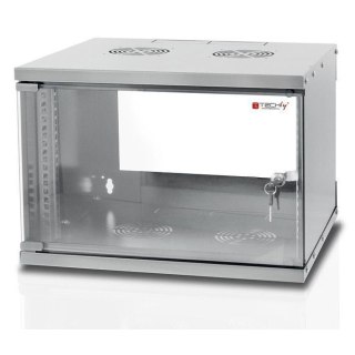 Techly I-CASE EL-1006G45 stojak 6U Szafa wisząca Szary