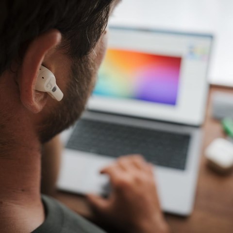 Teufel AIRY TWS Pro True-Wireless Słuchawki douszne Bluetooth srebrno-białe - Słuchawki - 20 KHz