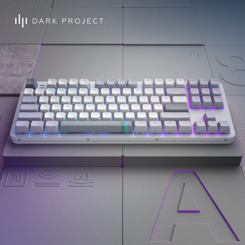 Dark Project ALU87A Daylight, G3MS Zircon Switch, RU klawiatura