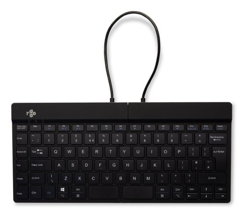Klawiatura bezprzewodowa Compact Break/BLACK RGOSBUKWLBL R-GO TOOLS