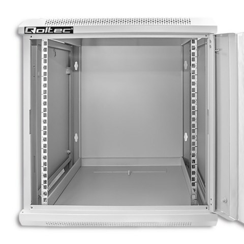Qoltec Szafa RACK 19" | 12U | 600 x 635 x 450 | Szara | Wisząca