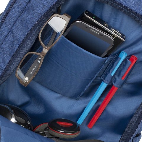 Rivacase 7560 plecak Niebieski Poliester