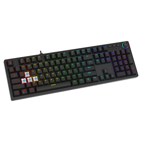 SAVIO KLAWIATURA MECHANICZNA STYX OUTEMU PEACH SILENT HOT SWAP RGB