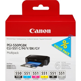 Canon PGI-550/CLI-551 / 6496B005 Multipack