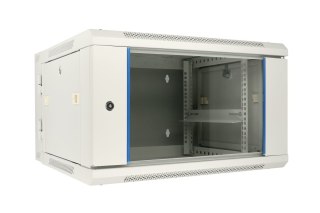 Extralink - szafka wisząca 19" 6U 600x600 AZH Szara