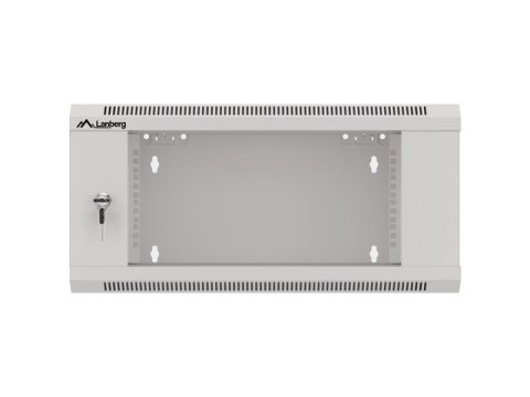 LANBERG SZAFA WISZĄCA 19" 4U 570X600 SZYBKI MONTAŻ (SZARA, FLAT PACK) WFFA-5604-10S