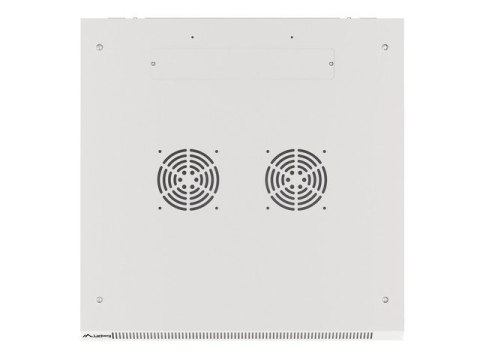 LANBERG SZAFA WISZĄCA RACK 19" 9U 600X600 DRZWI METALOWE SZARA (FLAT PACK) WF01-6609-00S