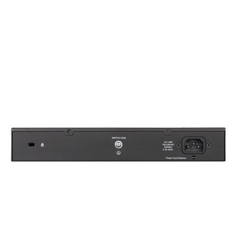 D-Link DGS-1100-24V2 łącza sieciowe Zarządzany L2 Gigabit Ethernet (10/100/1000) 1U Czarny