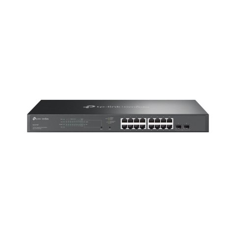 TP-Link TL-SG2218P łącza sieciowe L2/L2+ Gigabit Ethernet (10/100/1000) Obsługa PoE 1U Czarny