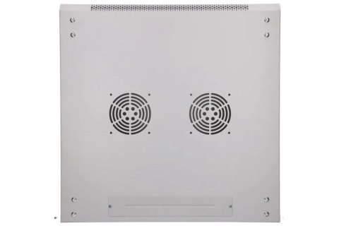 Extralink 9U 600x600 Szara | Szafa rack | montowana na ścianie