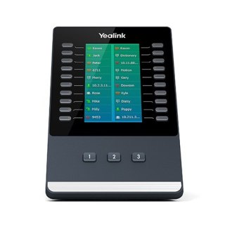 Yealink EXP50 dodatkowy moduł IP Czarny, Szary 23 przycisków