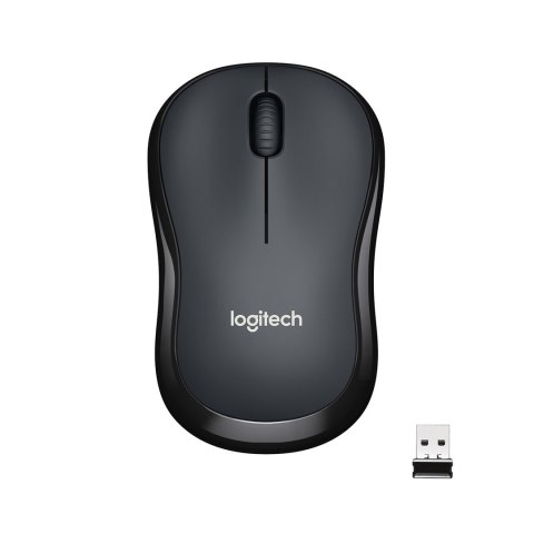 Mysz Logitech M220 Silent 910-004878 (optyczna; 1000 DPI; kolor czarny) (WYPRZEDAŻ)