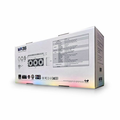 InWin MR36 ARGB AiO Wasserkühlung - 360mm, schwarz
