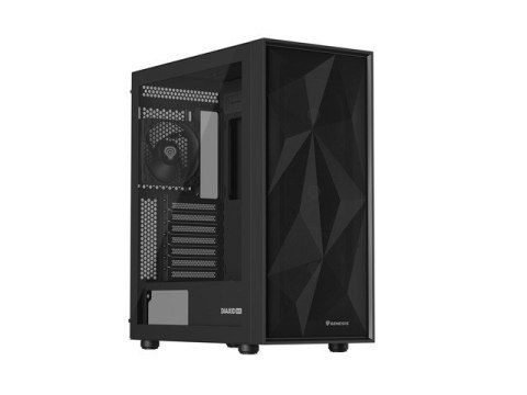 NATEC OBUDOWA GAMINGOWA GENESIS DIAXID 605F MIDI TOWER USB-C Z OKNEM CZARNA