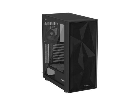 NATEC OBUDOWA GAMINGOWA GENESIS DIAXID 605F MIDI TOWER USB-C Z OKNEM CZARNA